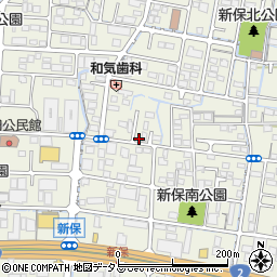 岡山県岡山市南区新保813-1周辺の地図