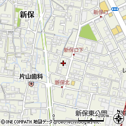 岡山県岡山市南区新保1175周辺の地図