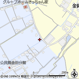 岡山県岡山市東区金田950-2周辺の地図