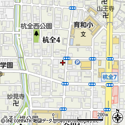 朝日新聞ＡＳＡ東部市場周辺の地図