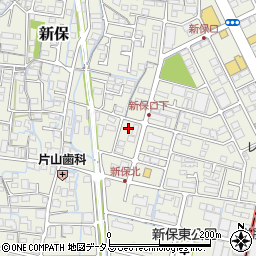 岡山県岡山市南区新保1175-1周辺の地図