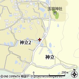 大阪府八尾市神立2丁目82周辺の地図