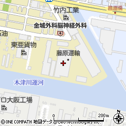 藤原運輸周辺の地図