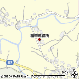 奈良市精華連絡所周辺の地図