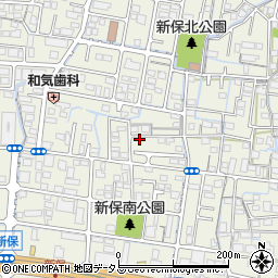 岡山県岡山市南区新保820-24周辺の地図