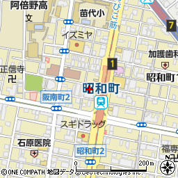 ＡＯＫＩ昭和町駅前店周辺の地図