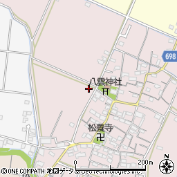 三重県松阪市笠松町77周辺の地図