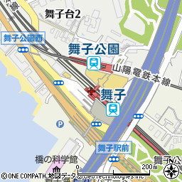 セブンイレブンハートインＪＲ舞子駅改札口店周辺の地図