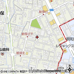 岡山県岡山市南区新保1155-2周辺の地図