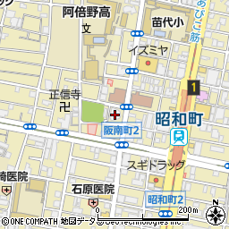 関西和装学院大阪本校周辺の地図