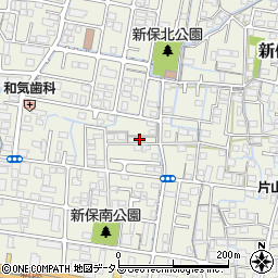 岡山県岡山市南区新保820-20周辺の地図