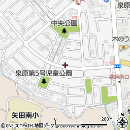 奈良県大和郡山市泉原町20-6周辺の地図