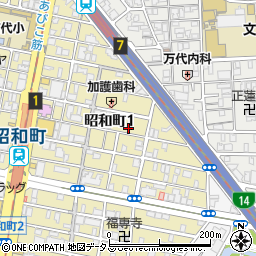 デイサービスセカンド・昭和町周辺の地図