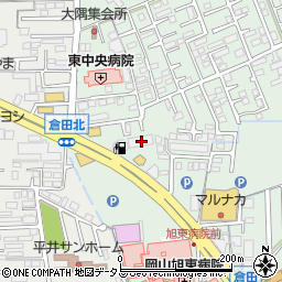 岡山県岡山市中区倉田625-2周辺の地図
