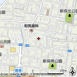 岡山県岡山市南区新保813-7周辺の地図