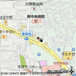 岡山県岡山市中区倉田641周辺の地図