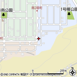 三重県名張市梅が丘南１番町4周辺の地図