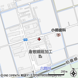 倉敷繊維加工株式会社　倉敷工場周辺の地図