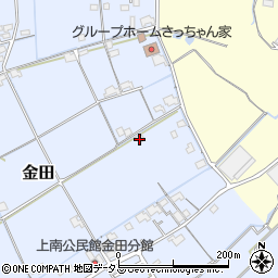 岡山県岡山市東区金田945周辺の地図