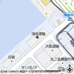 鴻池運輸周辺の地図