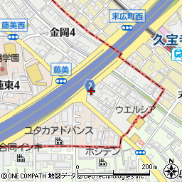 ダイキビル周辺の地図