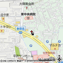 岡山県岡山市中区倉田625-26周辺の地図