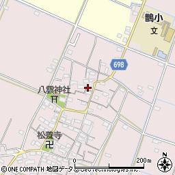 三重県松阪市笠松町260周辺の地図