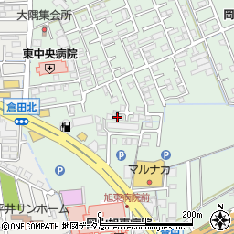 岡山県岡山市中区倉田622周辺の地図