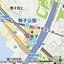 舞子タツキ薬局周辺の地図