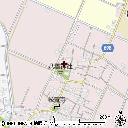 三重県松阪市笠松町64周辺の地図