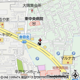 岡山県岡山市中区倉田625-24周辺の地図