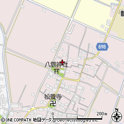 三重県松阪市笠松町252周辺の地図