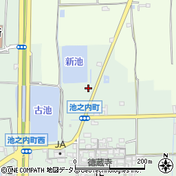 奈良県大和郡山市池之内町475周辺の地図