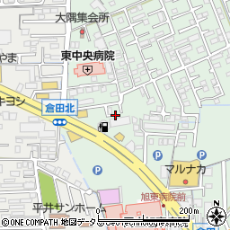 岡山県岡山市中区倉田625-14周辺の地図
