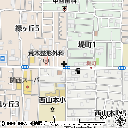 三笠共同住宅周辺の地図