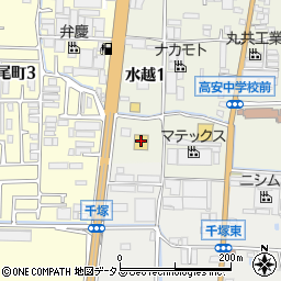FRANCY JEFFERS CAFE フランシージェファーズ カフェ 大阪店周辺の地図