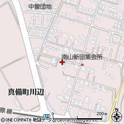 岡山県倉敷市真備町川辺1396周辺の地図
