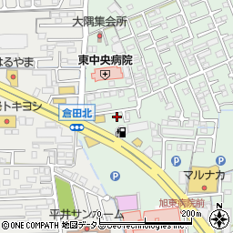 岡山県岡山市中区倉田625-32周辺の地図