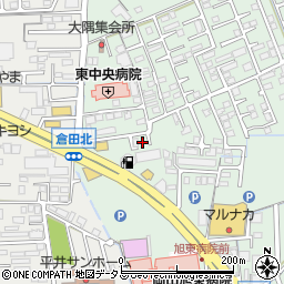 岡山県岡山市中区倉田625-11周辺の地図