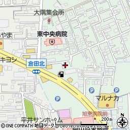 岡山県岡山市中区倉田625-22周辺の地図