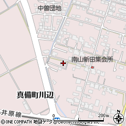 岡山県倉敷市真備町川辺1395周辺の地図
