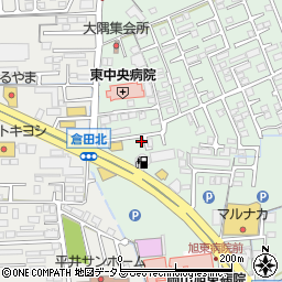 岡山県岡山市中区倉田625-25周辺の地図