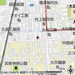 西田鈑金周辺の地図