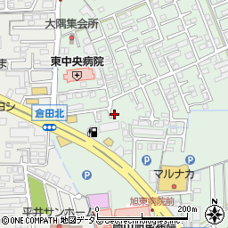 岡山県岡山市中区倉田625-18周辺の地図