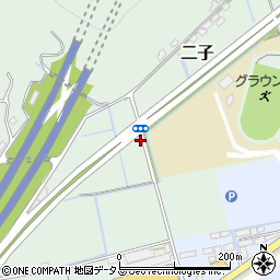 岡山県倉敷市二子291周辺の地図