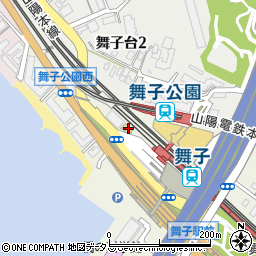 ファミリーマート舞子駅前店周辺の地図