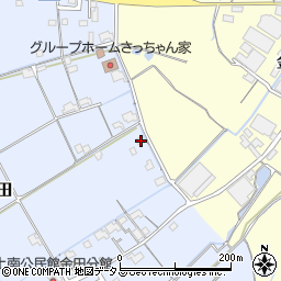 岡山県岡山市東区金田943周辺の地図