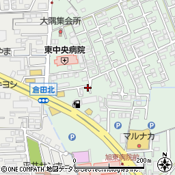 岡山県岡山市中区倉田625-9周辺の地図