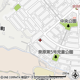 奈良県大和郡山市泉原町32-1周辺の地図