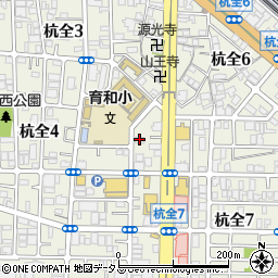 リリーフ明日香東住吉周辺の地図